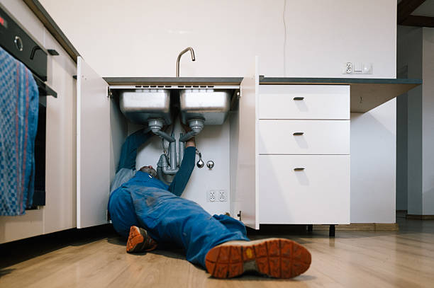 Professional Drain Cleaning technician working in Fairplay, GA